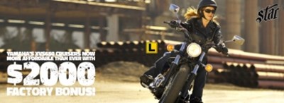 /ImageGen.ashx?image=/media/1222/xvs650_factory_bonus_1480x540_yma.jpg&width=400 - Coast Powersports - Yamaha, KTM, Kawasaki motorcycles - Adelaide, South Australia