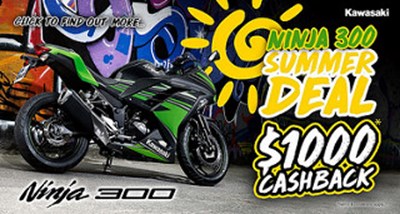 /ImageGen.ashx?image=/media/1254/ninja-300-1000.jpg&width=400 - Coast Powersports - Yamaha, KTM, Kawasaki motorcycles - Adelaide, South Australia