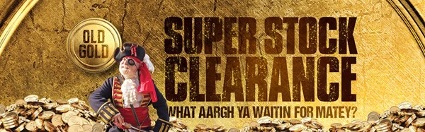 224 Old Gold Stock Clearance