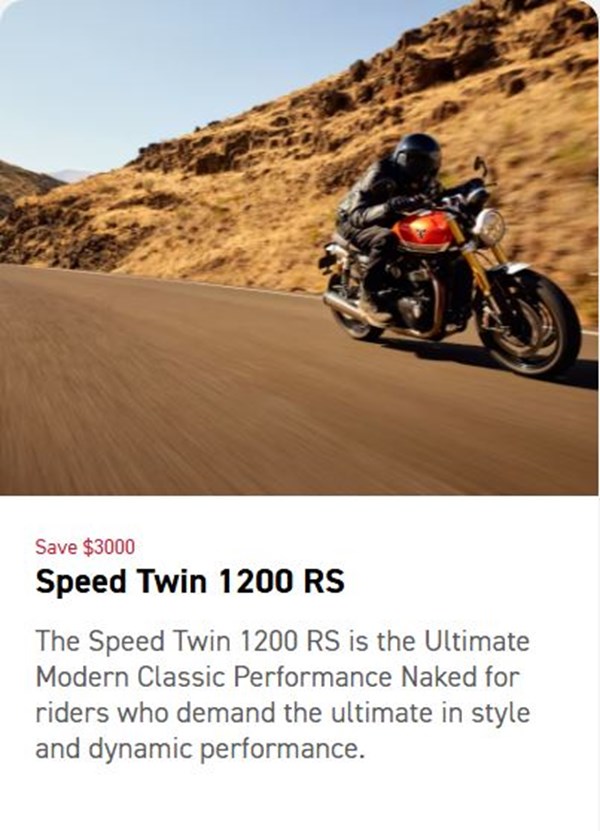  Speed Twin 1200 RS 2026